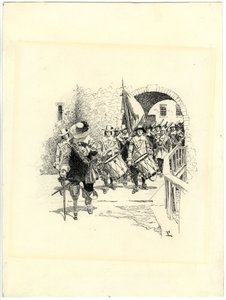 Struník pro evoluci New Yorku, II od Howard Pyle
