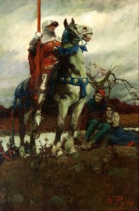 Příchod Lancasteru od Howard Pyle