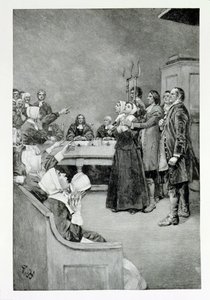 The Trial of a Witch, ilustrace z 