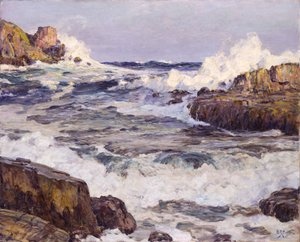 Zúčtování po zářijové vichřici--Maine Coast, ca. 1924.