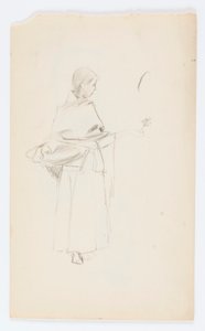 Bez názvu (Květinová dívka) od Howard Russell Butler
