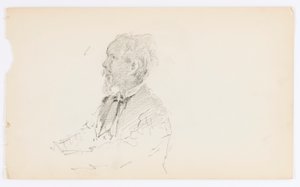 Bez názvu (Hlava vousatého muže) od Howard Russell Butler