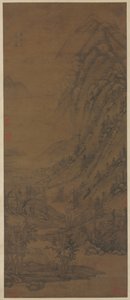 Letní hory po Dong Yuan [aktivní kolem inzerátu 937-975], 1290-1354. od Huang Gongwang