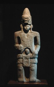 Socha, po klasické době (900-1521) (kámen) od Huaxtec Huaxtec