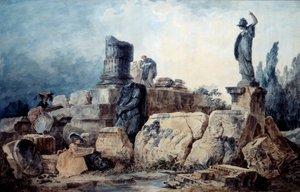 Závěsný od Hubert (after) Robert