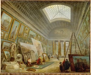 Muzejní galerie římského umění - Muzejní galerie římského umění ... od Hubert (circle of) Robert