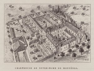 Chartreuse De Notre-Dame De Mougeres (rytina)