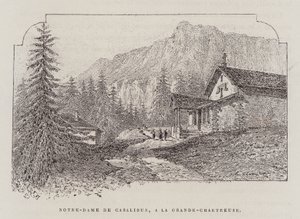 Notre-Dame De Casalibus, A La Grande-Chartreuse (rytina) od Hubert Clerget