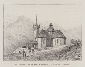 Notre-Dame De La Vie, A Saint-Martin De Belleville (rytina)