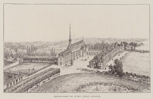 Notre-Dame De Livry, Současný stav (rytina) od Hubert Clerget
