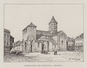 Notre-Dame Des Miracles, A Mauriac (rytina) od Hubert Clerget