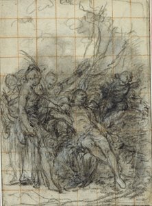Smrt Adonise (?) od Hubert Francois Gravelot