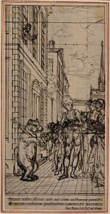 Studie k vinětě - titulní list v Ponceletově knize "Principes Generaux Pour Servir à l