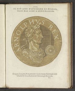 Arnolphus Rex, z „Obrazy téměř všech císařů“ od Hubert Goltzius