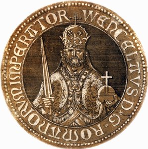 Svatý Václav I. Český od Hubert Goltzius