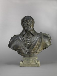 Robert Bertie (1582-1642) 1. hrabě z Lindsey, kolem 1640 (bronz) od Hubert Le Sueur
