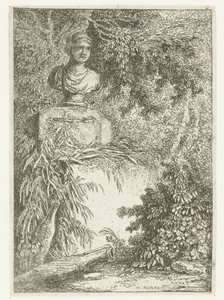 poprsí Les Soirees de Rome (název série) Římské tváře (název série) od Hubert Robert