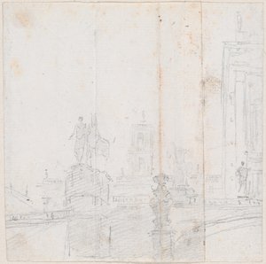 Capitoline Hill od Hubert Robert