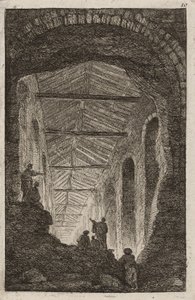 Desátá deska z večerů v Římě, 1763-64 od Hubert Robert