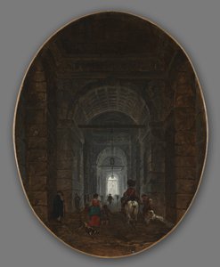 Jeskyně Posillipo, c. 1769. od Hubert Robert
