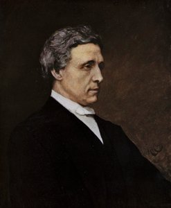 CL Dodgson (barevné lito) od Hubert von (after) Herkomer