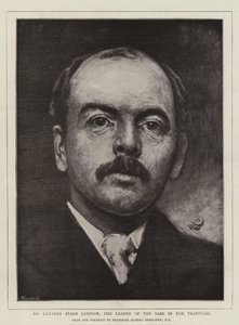 Dr Leander Starr Jameson, vůdce nájezdu v Transvaalu od Hubert von Herkomer