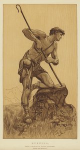 Večer od Hubert von Herkomer