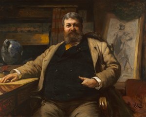H. H. Richardson, 1886. od Hubert von Herkomer