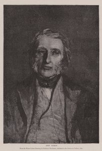 John Ruskin od Hubert von Herkomer