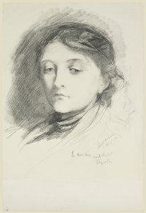 Paní Thomas Tylston Greg od Hubert von Herkomer