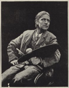 Autoportrét britského umělce Huberta Herkomera od Hubert von Herkomer