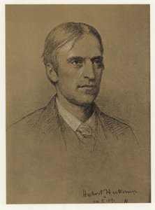 Autoportrét Huberta Herkomera od Hubert von Herkomer
