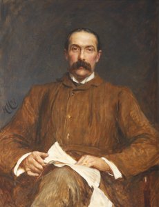William Leonard Courtney od Hubert von Herkomer