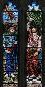 Langport, All Saints, Belham & Co, Hugh Arthur Kennedy, Job & David, 1879 od Hugh Arthur Kennedy