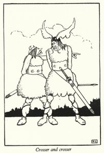 Křížky a křížky (litho) od Hugh Chesterman
