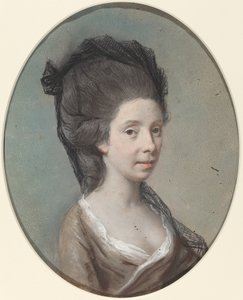 Lady Holland (Lady Mary Fitzpatrick) od Hugh Douglas Hamilton