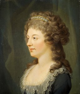 Portrét Charlotty Stuartovny, vévodkyně z Albany (1753-1789) od Hugh Douglas Hamilton