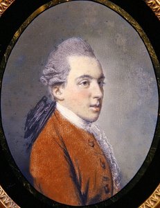 Portrét reverenda Geoffreyho Hornbyho (pastel na papíře)