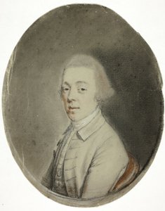 Portrét muže od Hugh Douglas Hamilton