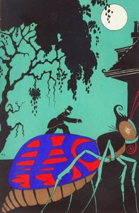 Ilustrace ze Zahrady doktora Dolittlea od Hugha Loftinga (1886-1947), vydané nakladatelstvím Jonathon Cape, Londýn (barevně lito) od Hugh Lofting