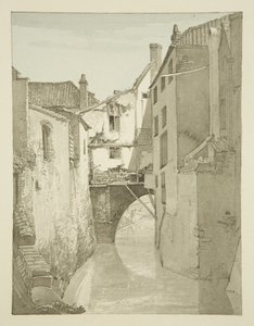 Queen Street Bridge, 1821 od Hugh ONeill