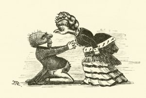 Henpecked manžel (rytina)