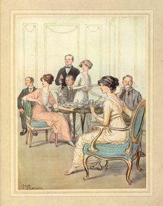 Pít čaj z knihy „Obdivuhodný Crichton“ od J. M. Barrieho od Hugh Thomson