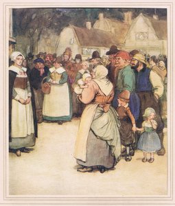Hester u paty lešení od Hugh Thomson