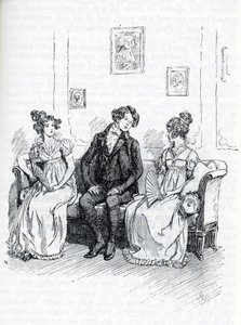Ilustrace pro "Emma" od Jane Austen (ilustrace) od Hugh Thomson