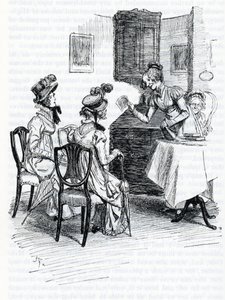 Ilustrace pro "Emma" od Jane Austen (ilustrace) od Hugh Thomson
