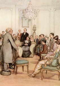 Ilustrace pro J M Barrie Obdivuhodný Crichton od Hugh Thomson
