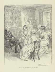 Ilustrace pro Janets Repentance od George Eliota od Hugh Thomson