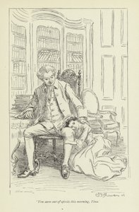 Ilustrace pro pana Gilfilse Love Story od George Eliota od Hugh Thomson