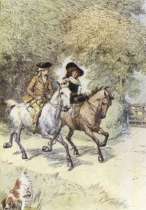 Ilustrace pro pana Gilfilse Love Story od George Eliota od Hugh Thomson